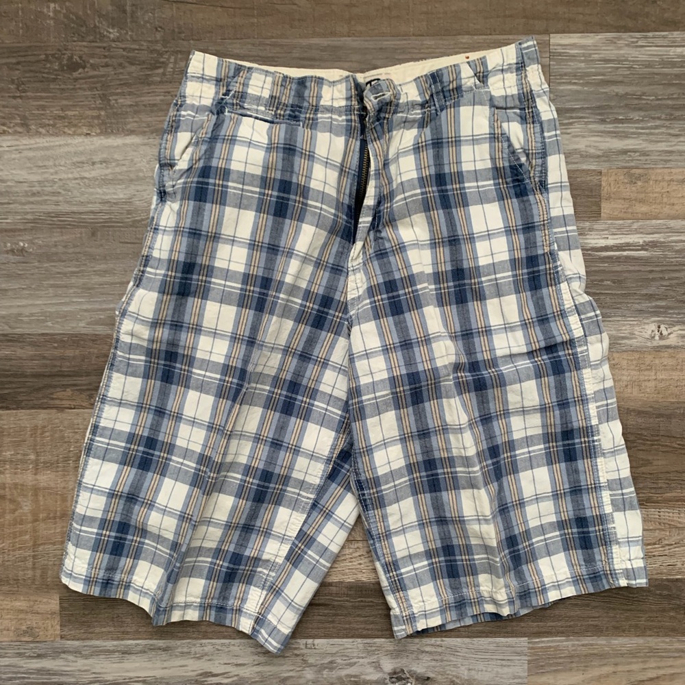 Plaid Kids Shorts